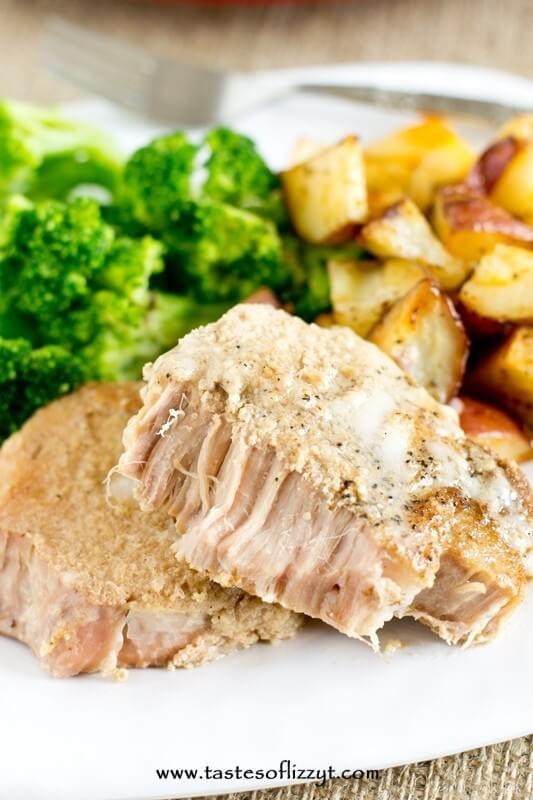 Paleo Slow Cooker Pork Chops Recipe - Tastes of Lizzy T