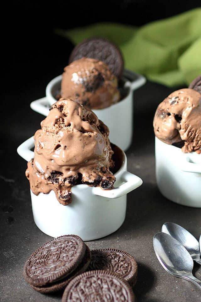 Chocolate Oreo Ice Cream