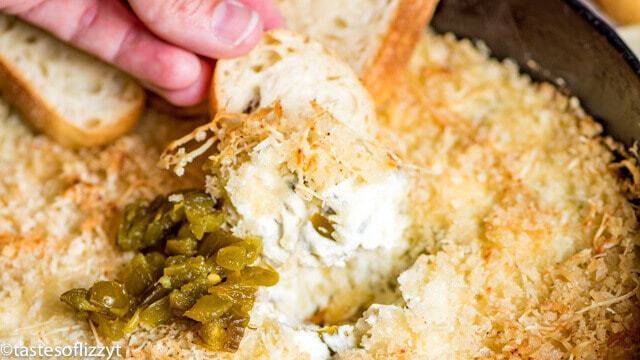 Jalapeno Popper Dip {Easy Appetizer Recipe with Parmesan & Jalapenos}