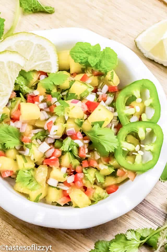 easy fresh mango salsa recipe