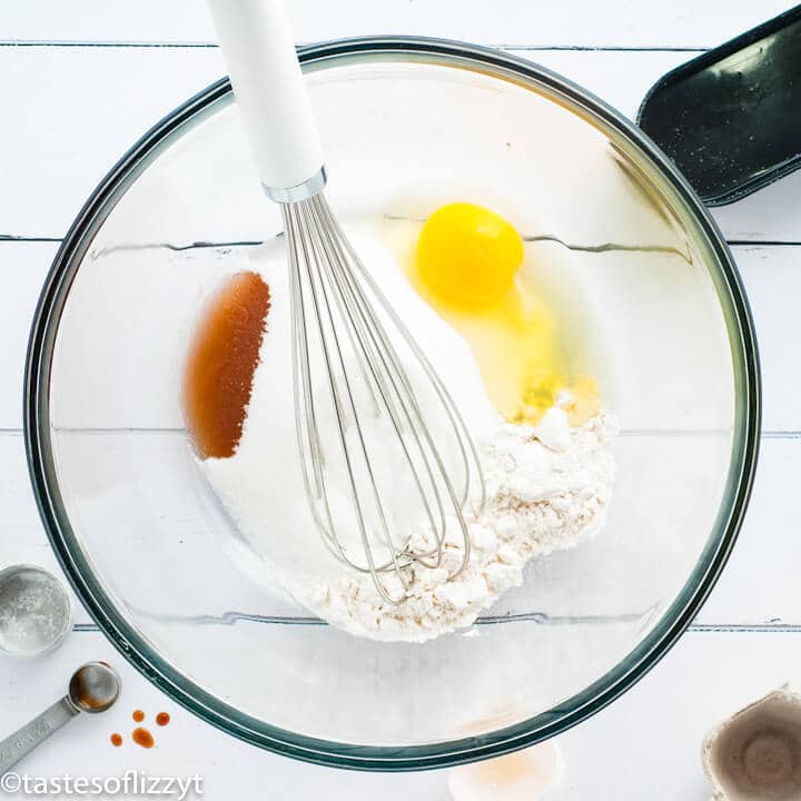 ingredients for pie in a bowl