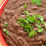 Instant Pot Black Beans in a bowl