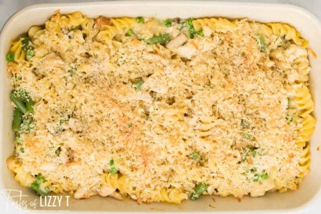 baked leftover turkey casserole