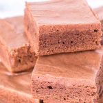 plate of lunch lady brownies