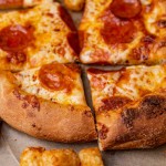 our perfect pizza crust as a pepperoni pizza