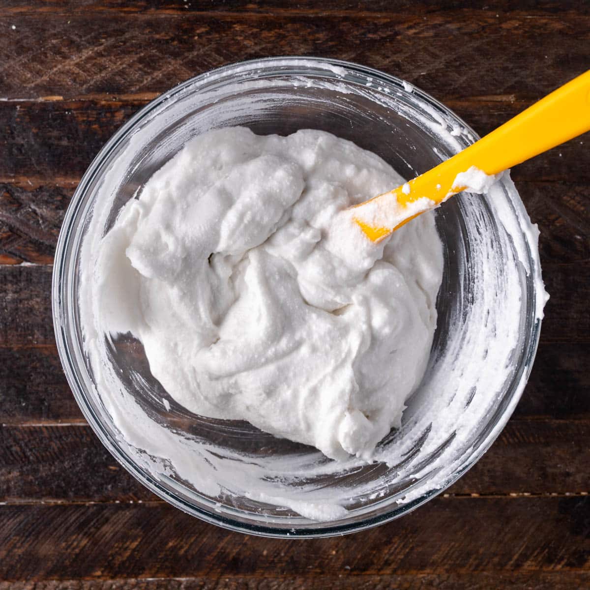 coconut milk in a bowl