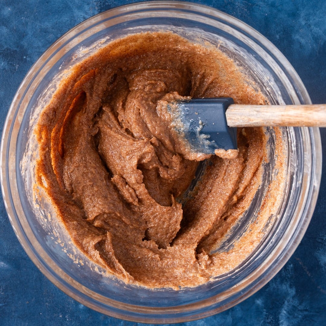 cinnamon sugar and butter mixture in a bowl