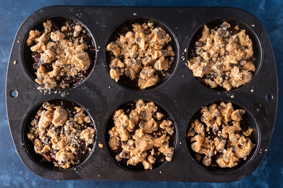 unbaked reese's muffins