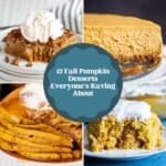 fall pumpkin desserts