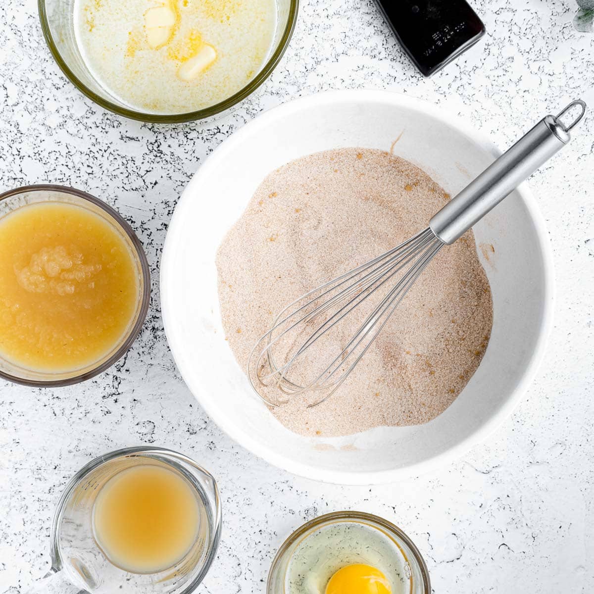 cinnamon and sugar mixed in a bowl