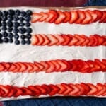 american flag cake